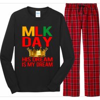 Mlk Day Martin Luther King His Dream Is My Dream Long Sleeve Pajama Set