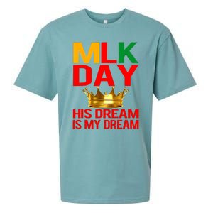 Mlk Day Martin Luther King His Dream Is My Dream Sueded Cloud Jersey T-Shirt