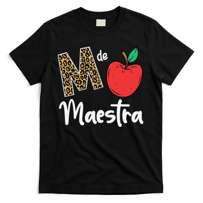 M De Maestra Bilingue Spanish Latina Teacher T-Shirt