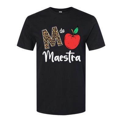 M De Maestra Bilingue Spanish Latina Teacher Softstyle CVC T-Shirt