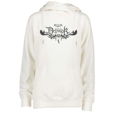 Metalocalypse Dethklok Womens Funnel Neck Pullover Hood