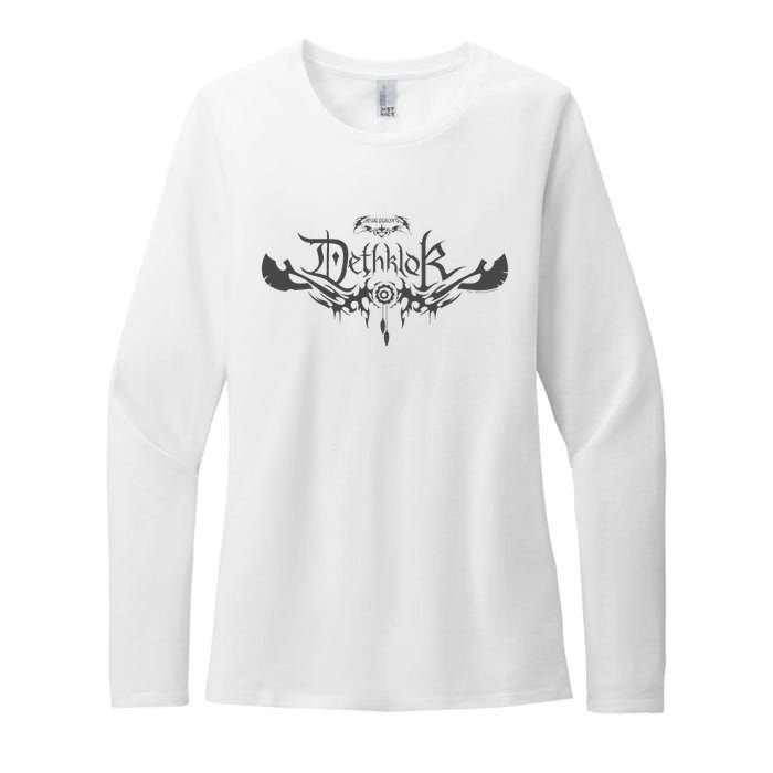 Metalocalypse Dethklok Womens CVC Long Sleeve Shirt