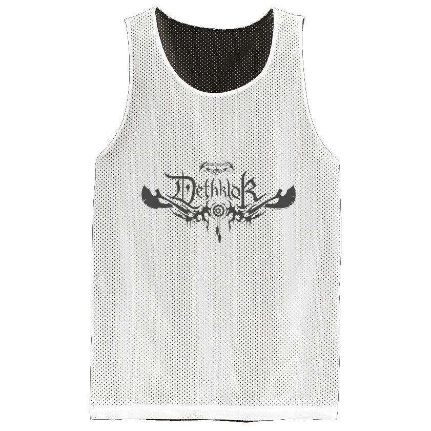 Metalocalypse Dethklok Mesh Reversible Basketball Jersey Tank