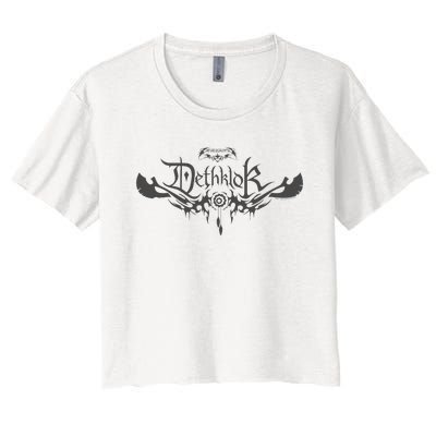 Metalocalypse Dethklok Women's Crop Top Tee