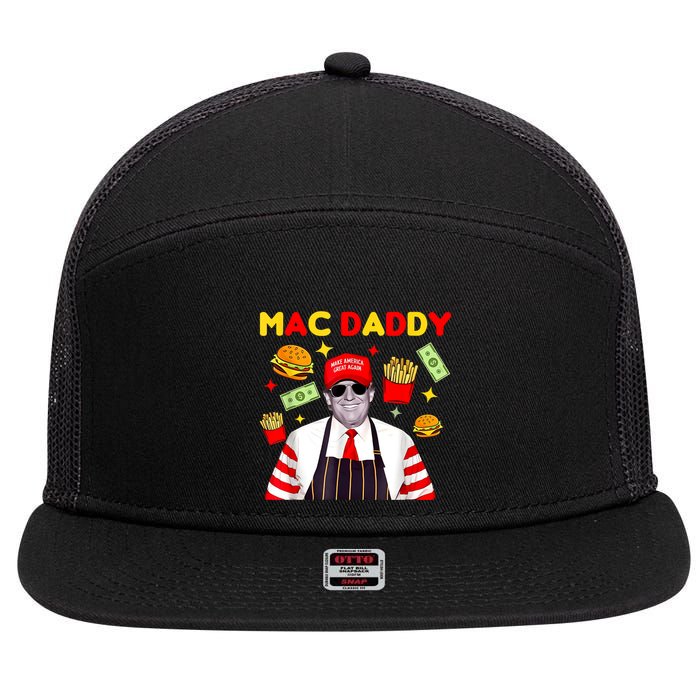 Mac Daddy 7 Panel Mesh Trucker Snapback Hat