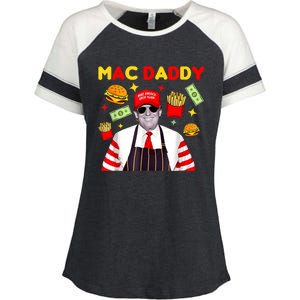 Mac Daddy Enza Ladies Jersey Colorblock Tee