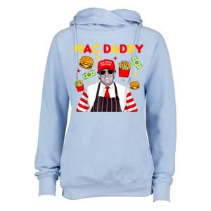 Mac Daddy Womens Funnel Neck Pullover Hood