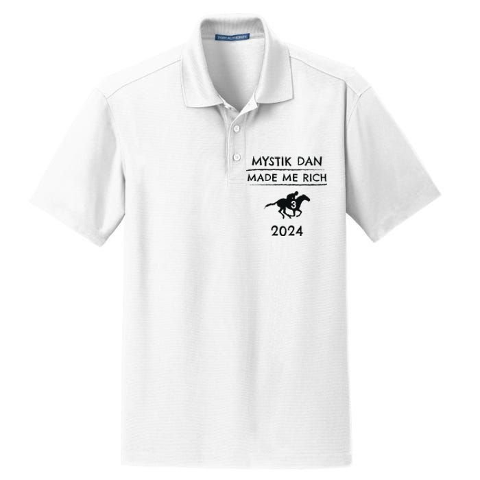 Mystik Dan Made Me Rich 2024 Winner Betting Horse Racing Dry Zone Grid Polo