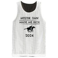 Mystik Dan Made Me Rich 2024 Winner Betting Horse Racing Mesh Reversible Basketball Jersey Tank