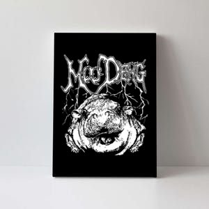 Moo Deng Metal Canvas