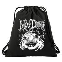 Moo Deng Metal Drawstring Bag
