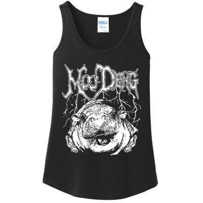 Moo Deng Metal Ladies Essential Tank