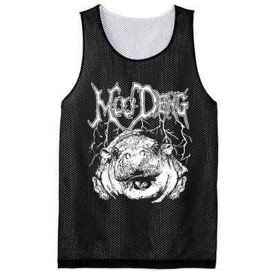 Moo Deng Metal Mesh Reversible Basketball Jersey Tank
