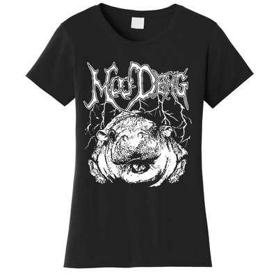 Moo Deng Metal Women's T-Shirt