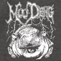 Moo Deng Metal Vector Backpack