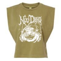 Moo Deng Metal Garment-Dyed Women's Muscle Tee