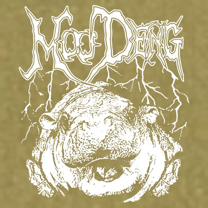 Moo Deng Metal Garment-Dyed Women's Muscle Tee
