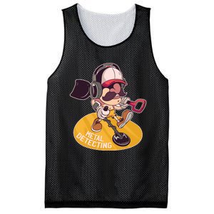 Metal Detecting Mesh Reversible Basketball Jersey Tank