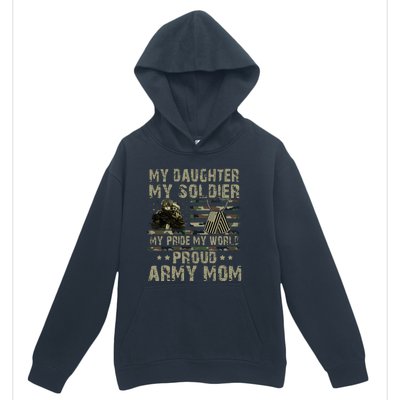 My Daughter My Soldier Proud Army Mother Military Mom Urban Pullover Hoodie