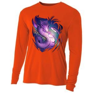 Mystical Dragon Cooling Performance Long Sleeve Crew