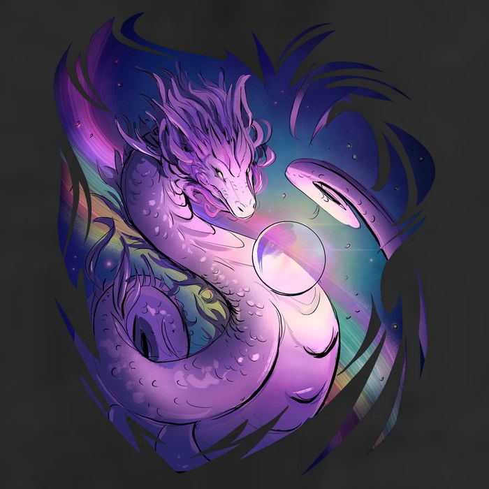 Mystical Dragon Adult Drive Performance Visor