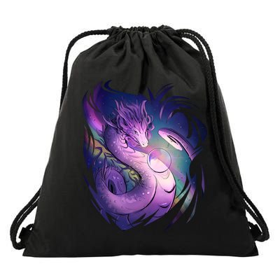 Mystical Dragon Drawstring Bag