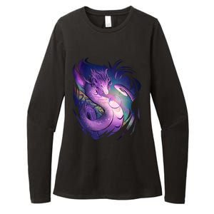 Mystical Dragon Womens CVC Long Sleeve Shirt