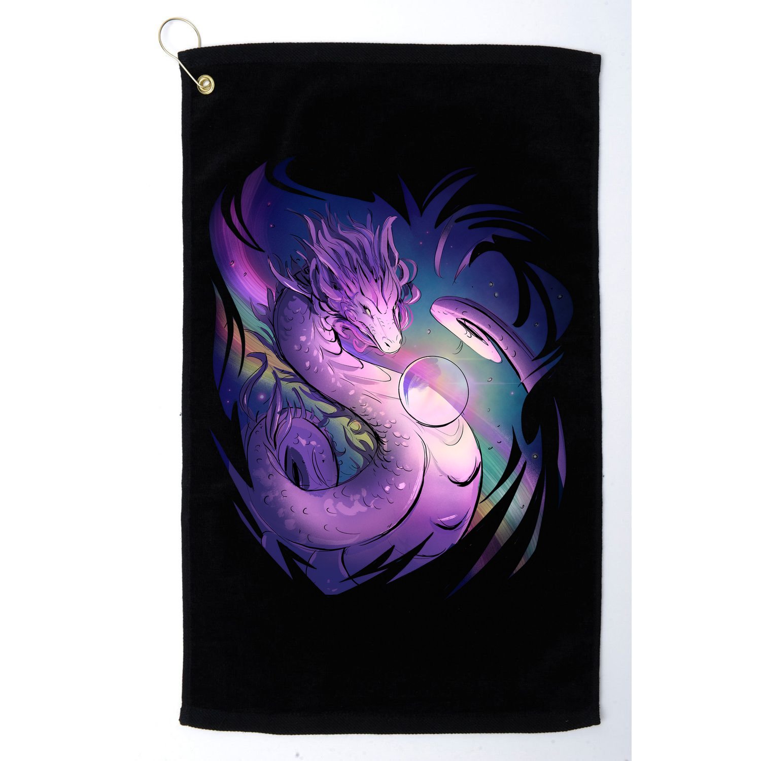Mystical Dragon Golf Towel