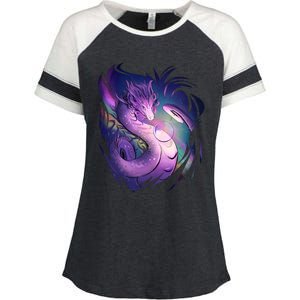 Mystical Dragon Enza Ladies Jersey Colorblock Tee