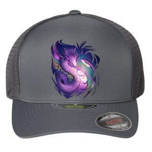 Mystical Dragon Flexfit Unipanel Trucker Cap