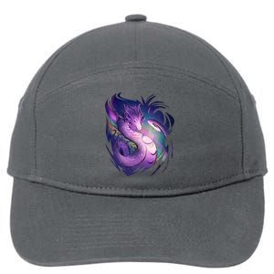 Mystical Dragon 7-Panel Snapback Hat