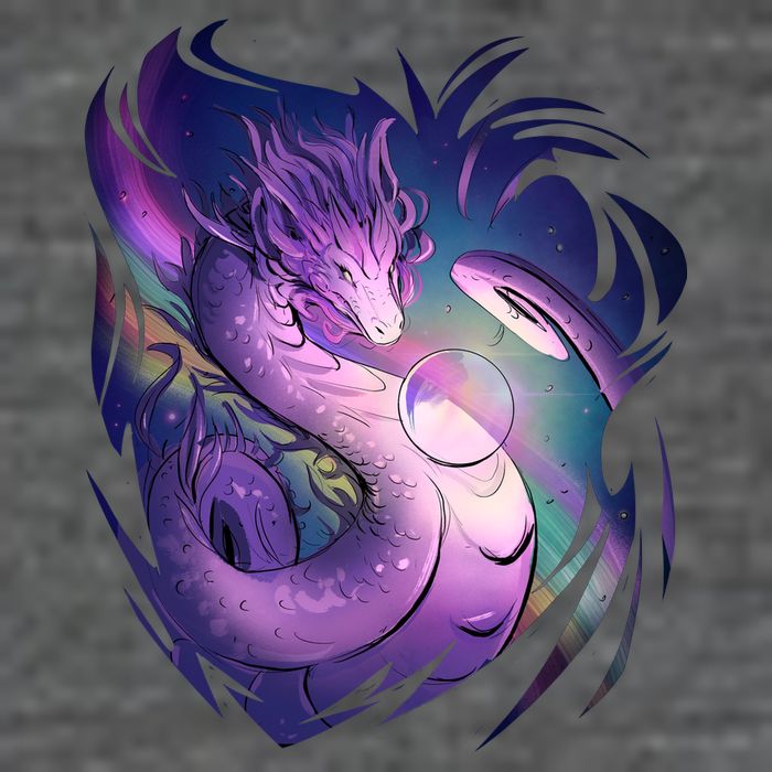 Mystical Dragon 25L Jumbo Tote