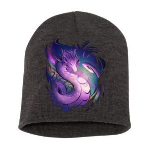 Mystical Dragon Short Acrylic Beanie