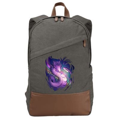Mystical Dragon Cotton Canvas Backpack