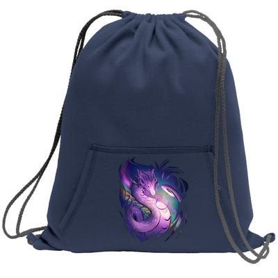 Mystical Dragon Sweatshirt Cinch Pack Bag