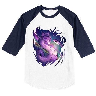 Mystical Dragon Baseball Sleeve Shirt