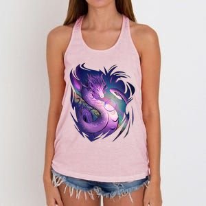 Mystical Dragon Women's Knotted Racerback Tank