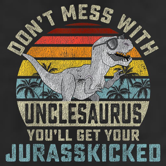 Mens Don't Mess With Unclesaurus You'll Get Jurasskicked Uncle Adult Drive Performance Visor