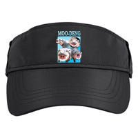 Moo Deng Meme Hippo Funny Adult Drive Performance Visor