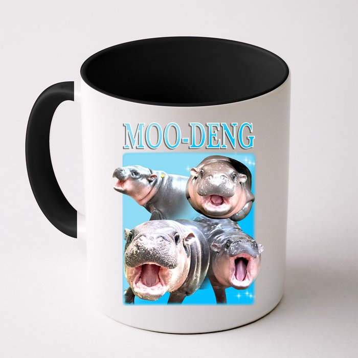 Moo Deng Meme Hippo Funny Mug