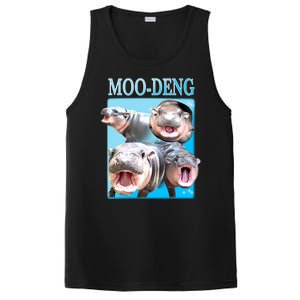 Moo Deng Meme Hippo Funny PosiCharge Competitor Tank