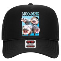 Moo Deng Meme Hippo Funny Hat