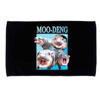 Moo Deng Meme Hippo Funny Microfiber Hand Towel