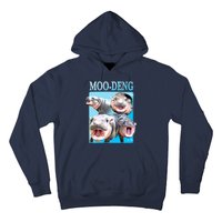 Moo Deng Meme Hippo Funny Hoodie