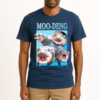 Moo Deng Meme Hippo Funny Tall T-Shirt