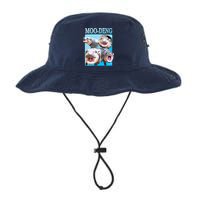 Moo Deng Meme Hippo Funny Bucket Hat
