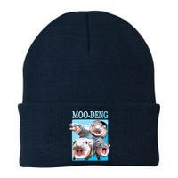 Moo Deng Meme Hippo Funny Beanie