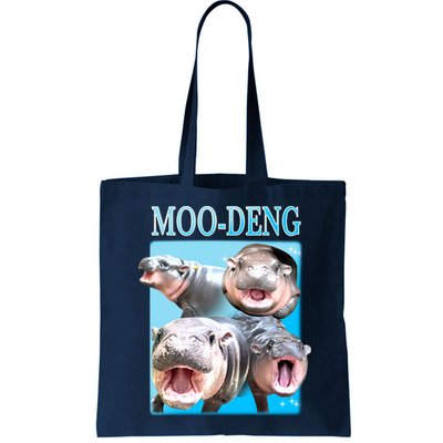 Moo Deng Meme Hippo Funny Bag