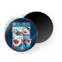 Moo Deng Meme Hippo Funny Magnet