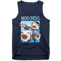 Moo Deng Meme Hippo Funny Tank Top